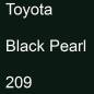 Preview: Toyota, Black Pearl, 209.